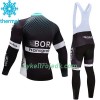 Cykeltøj Langærmet Vinter + Bib Cykelbukser Dame 2017 Bora-Hansgrohe N001